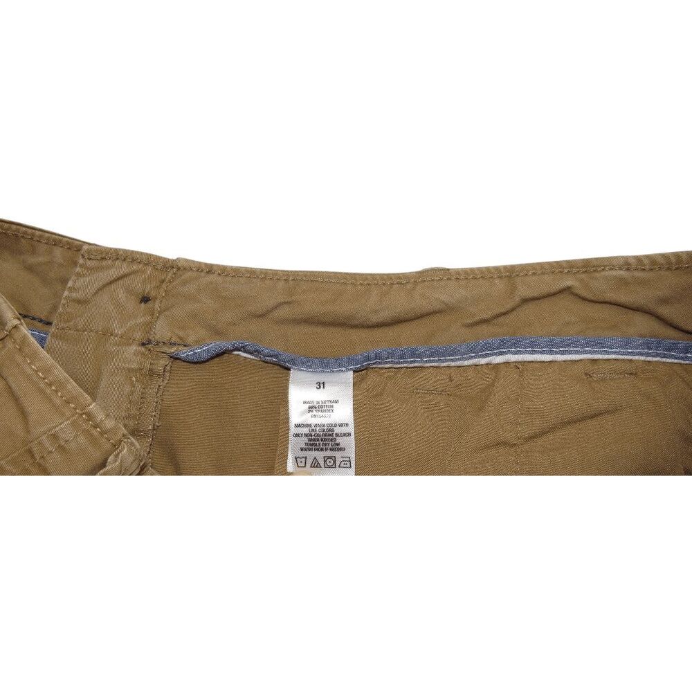 Aeropostale Longboard‎ 11.5" Tan Stretch Chino Shorts Sz 31 - Picture 7 of 7